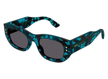 Gucci GG1215S 001 Blue Havana/Grey