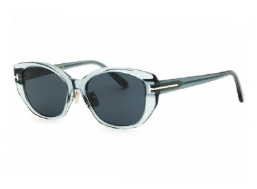 Tom Ford FT1168-K 90A Shiny Blue/Smoke