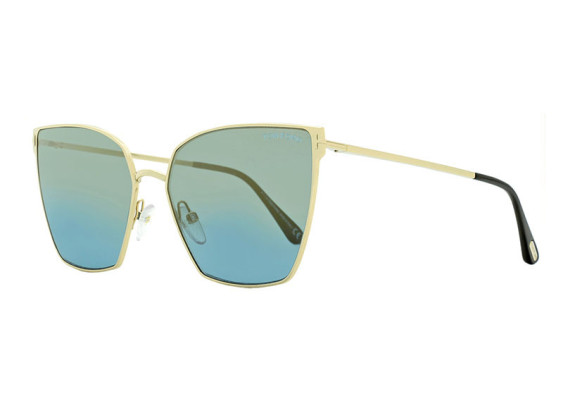 Tom Ford FT0653/S 28V Gold/Blue Gradient Gold Mirror