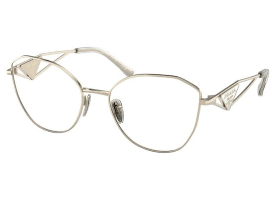 Prada PR52ZV ZVN1O1 Shiny Pale Gold 53mm