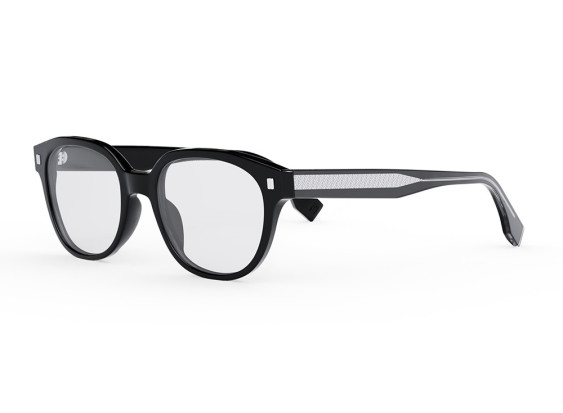 Fendi FE50029I 001 Solid Black 51mm
