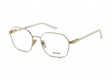 Prada PR55YV LFB1O1 Gold/White 53mm