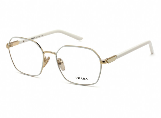 Prada PR55YV LFB1O1 Gold/White 53mm