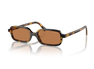 Miu Miu MU11ZS VAU2Z1 Honey Havana/Brown