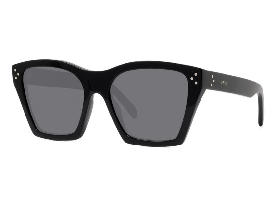 Celine CL40090F 01A Black/Smoke Polarized 56mm