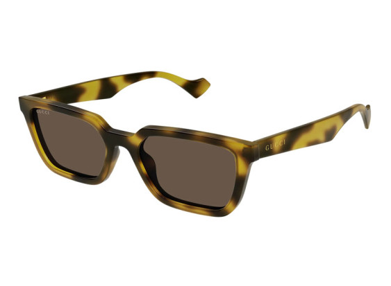 Gucci GG1539S 005 Yellow Spotted Havana/Brown