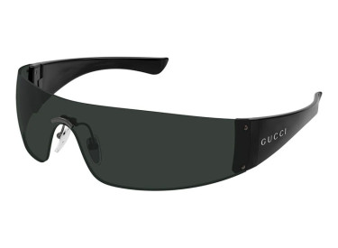 Gucci GG1958S 002 Shiny Dark Ruthenium/Grey
