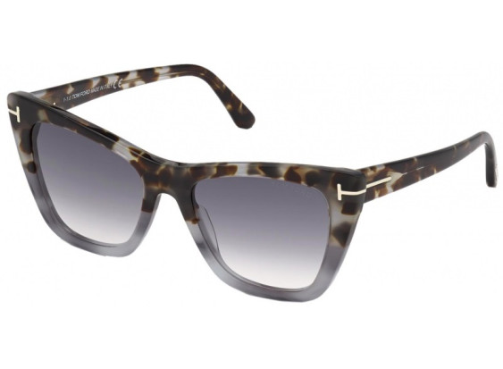 Tom Ford FT0846 55B Colored Havana/Grey Gradient
