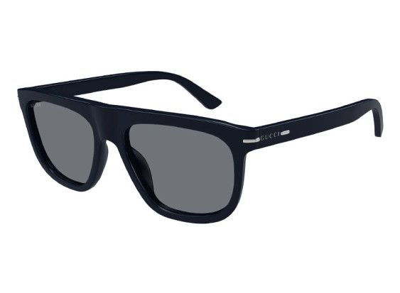 Gucci GG1726S 003 Shiny Blue/Grey
