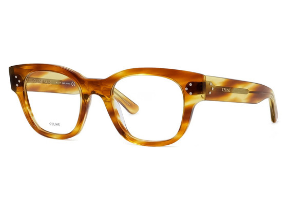 Celine CL50035I 053 Striped Honey Havana 49mm