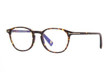 Tom Ford FT5583-B 056 Shiny Dark Havana 50mm