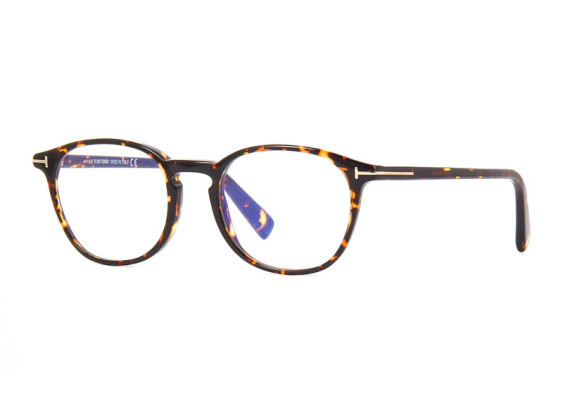 Tom Ford FT5583-B 056 Shiny Dark Havana 50mm