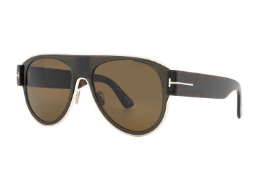 Tom Ford FT1074 51J Dark Havana/Roviex