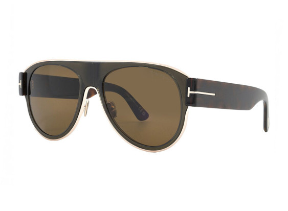 Tom Ford FT1074 51J Dark Havana/Roviex