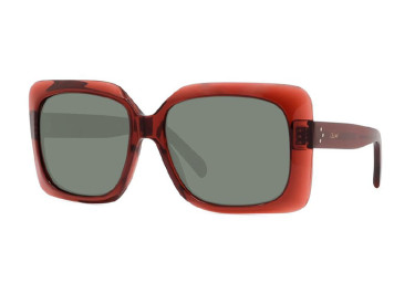Celine CL40096F 66N Shiny Red/Green