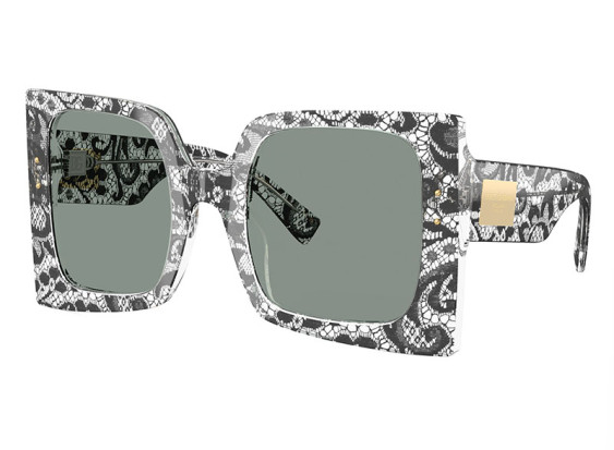 Dolce & Gabbana DG4490 3287/1 Black Lace/Grey