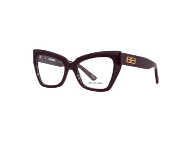 Balenciaga BB0275O 003 Red 53mm