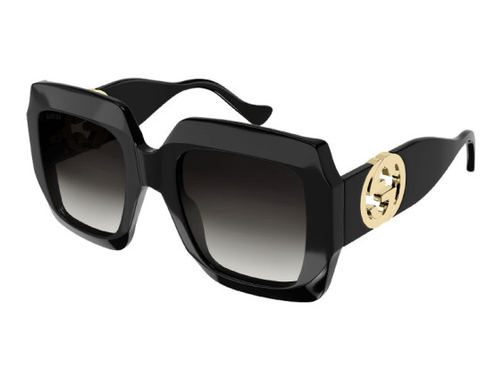 Gucci GG1022S 001 Black/Grey Gradient