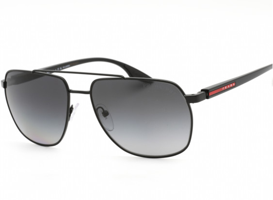 Prada Sport PS55VS 1BO5W1 Matte Black/Grey Gradient