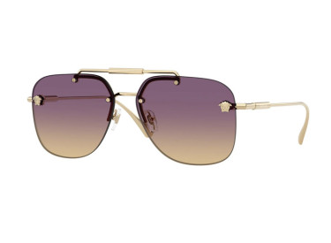 Versace VE2296 125270 Pale Gold/Yellow Gradient Violet