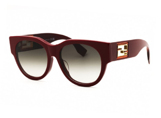 Fendi FE40147F 66F Shiny Red/Brown Gradient