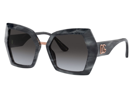 Dolce & Gabbana DG4377 32518G Grey Marble/Grey Gradient