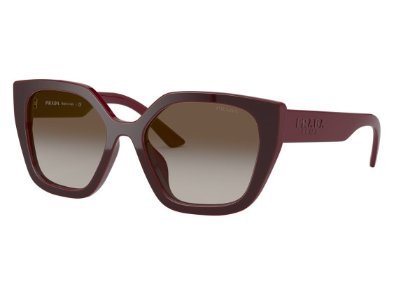 Prada PR24XS UAN0A7 Bordeaux/Grey Gradient