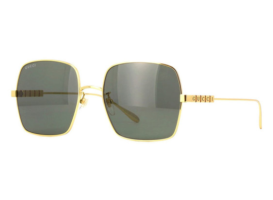 Gucci GG1434S 001 Yellow Gold/Grey