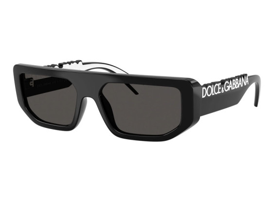 Dolce & Gabbana DG6203 501/87 Shiny Black/Grey