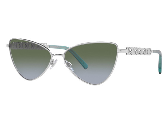 Dolce & Gabbana DG2290 05/0N Silver/Gradient Green/Blue
