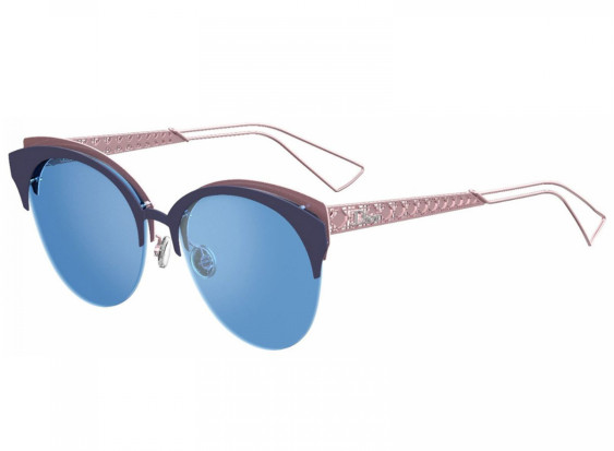 Dior DIORAMACLUB 0FBX00 Matte Blue Pink