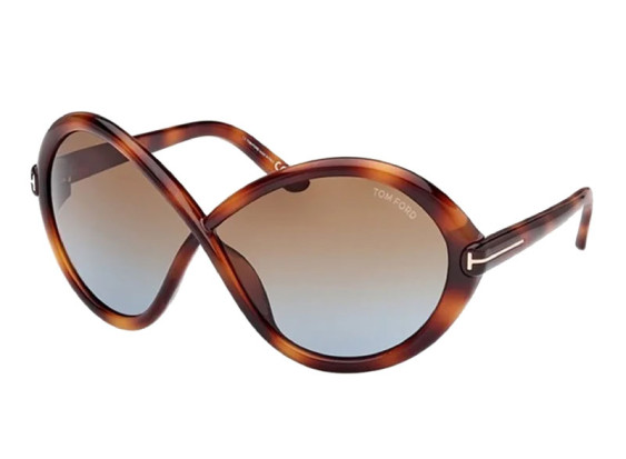 Tom Ford FT1070 53F Blonde Havana/Gradient Brown