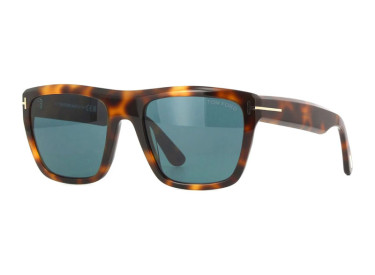 Tom Ford FT1077 53V Havana/Blue