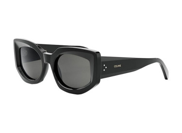 Celine CL40277I 01A Shiny Black/Grey