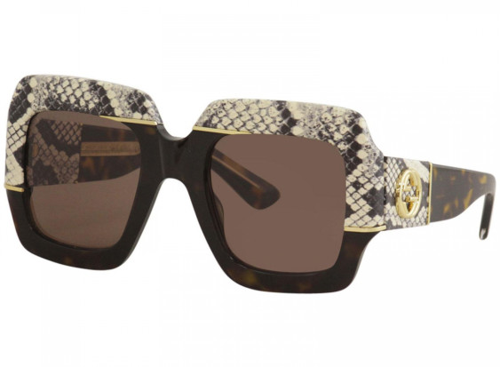 Gucci GG0484S 001 Havana/Brown