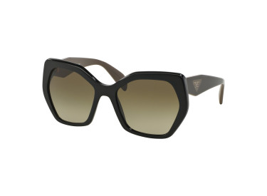 Prada PR16RS 1AB1X1 Black/Brown Gradient