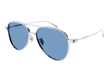 Alexander McQueen AM0373S 003 Silver/Blue