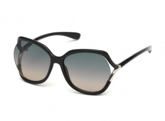 Tom Ford FT0578 01B Shiny Black/Smoke Gradient