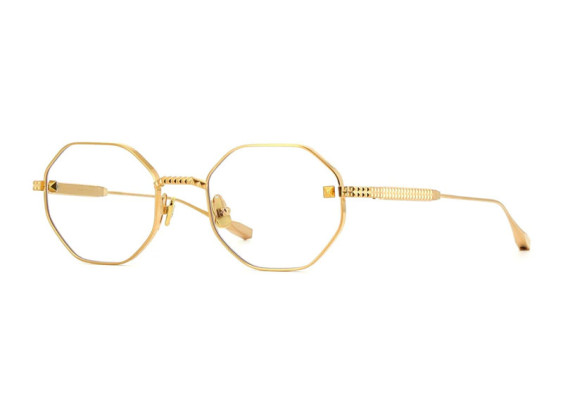 Valentino V-STUD VLX-122C Shiny Gold 52mm