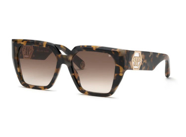 Philipp Plein SPP160 04BL Dark Havana/Light Brown