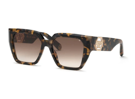 Philipp Plein SPP160 04BL Dark Havana/Light Brown