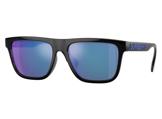 Burberry BE4402U 300155 Black/Light Green Mirrored Blue
