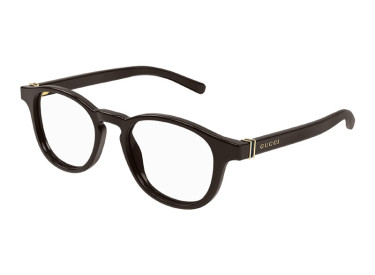 Gucci GG1510O 004 Solid Dark Brown 49mm