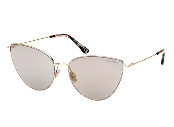 Tom Ford FT1005 32C Gold/Smoke Mirror