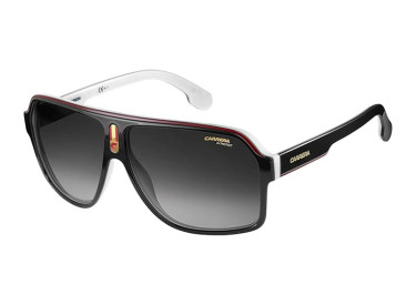 Carrera CARRERA1001/S 080S 00 Black/White/Grey Polarized
