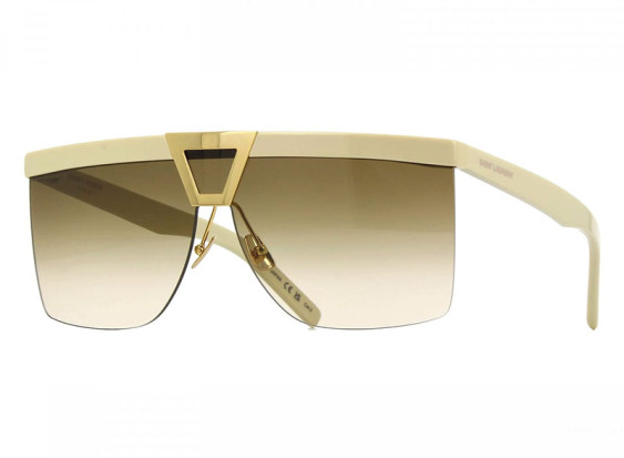 Saint Laurent SL537 PALACE 002 Ivory/Brown