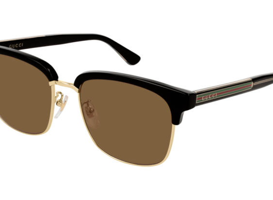Gucci GG0382S 002 Black/Brown