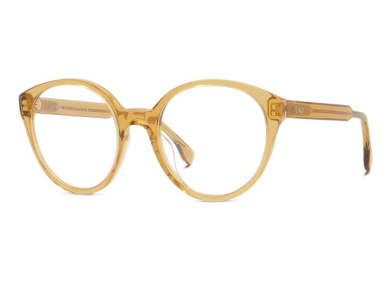 Fendi FE50015I 057 Transparent Cognac 51mm