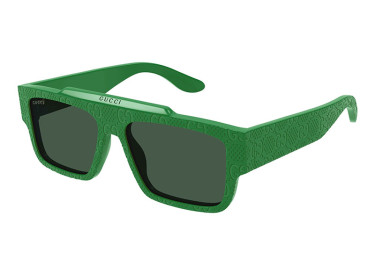 Gucci GG1460S 007 Shiny Green with GG Pattern/Green