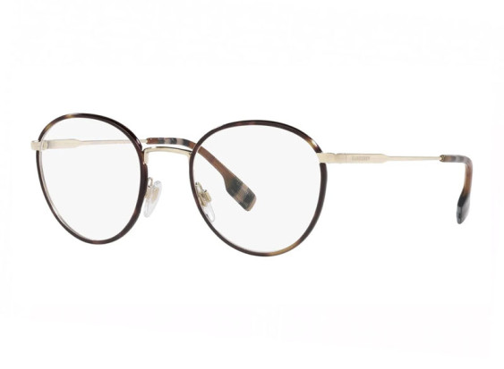 Burberry BE1373 1109 Light Gold/Dark Havana 51mm